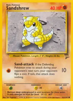 Sandshrew (Base Set 2 91/130)