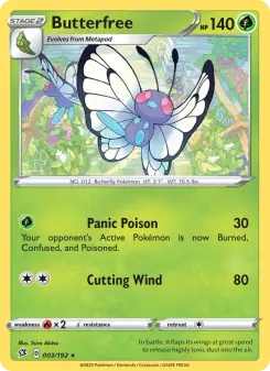 Butterfree (Rebel Clash 3/192)