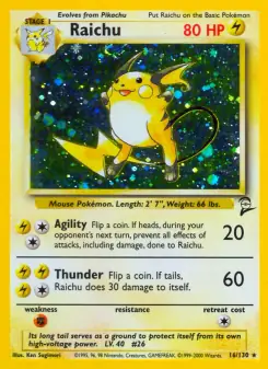 Raichu (Base Set 2 16/130)
