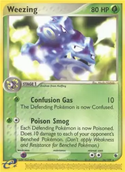 Weezing (Ruby & Sapphire 24/109)