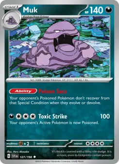 Muk (Scarlet & Violet 127/198)