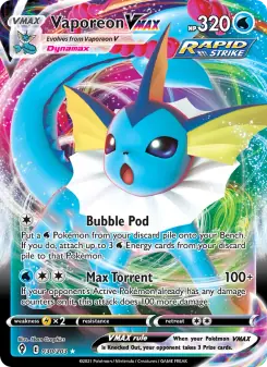 Vaporeon VMAX (Evolving Skies 30/203)