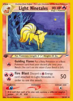 Light Ninetales (Neo Destiny 50/105)