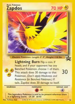 Zapdos (Wizards Black Star Promos 23/53)