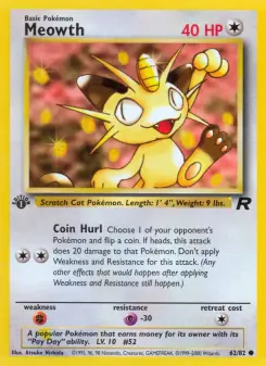 Meowth (Team Rocket 62/82)