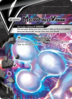Mewtwo V-UNION (SWSH Black Star Promos SWSH159)