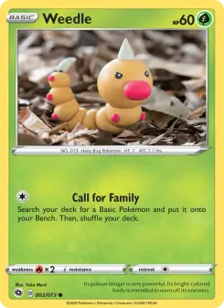 Weedle (Champion's Path 2/73)