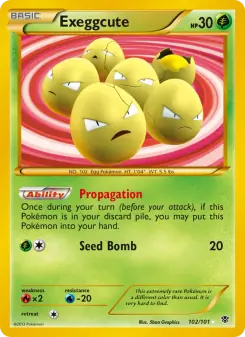 Exeggcute (Plasma Blast 102/101)
