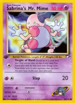Sabrina's Mr. Mime (Gym Heroes 94/132)