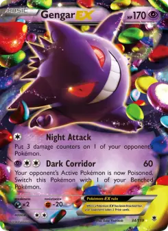 Gengar EX (Phantom Forces 34/119)