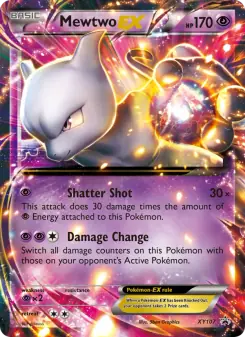 Mewtwo EX (XY Black Star Promos XY107)