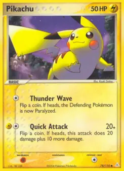Pikachu (Holon Phantoms 78/110)