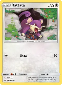 Rattata (Unbroken Bonds 143/214)