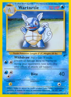 Wartortle (Base Set 2 63/130)