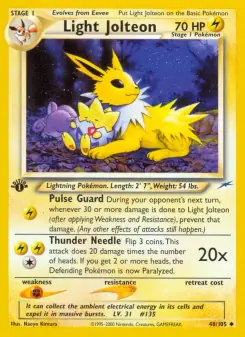 Light Jolteon (Neo Destiny 48/105)
