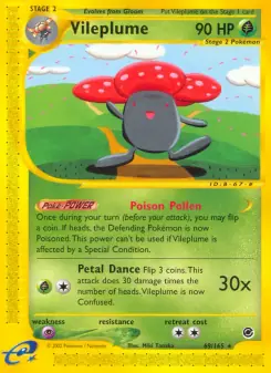 Vileplume (Expedition Base Set 69/165)