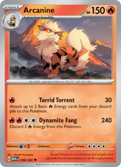 Arcanine (151 059/165)