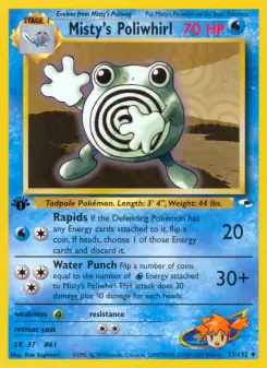 Misty's Poliwhirl (Gym Heroes 53/132)