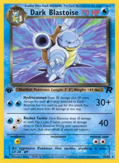 Dark Blastoise (Team Rocket 20/82)