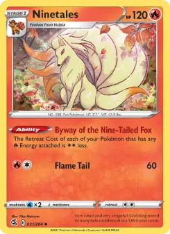 Ninetales (Fusion Strike 31/264)