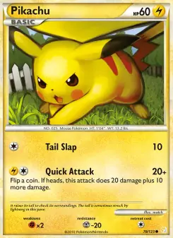 Pikachu (HeartGold SoulSilver 78/123)