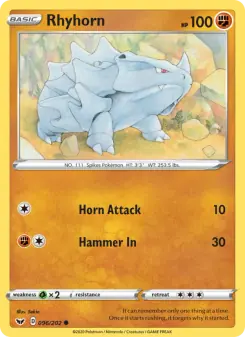 Rhyhorn (Sword & Shield 96/202)