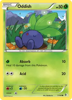 Oddish (Boundaries Crossed 1/149)