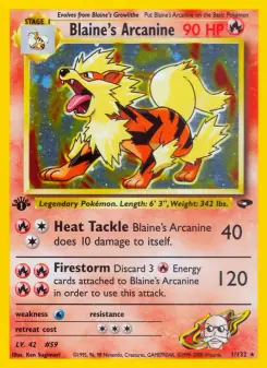 Blaine's Arcanine (Gym Challenge 1/132)