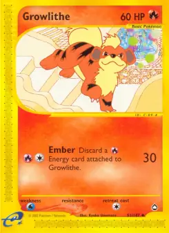 Growlithe (Aquapolis 51/147)