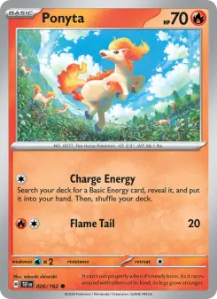 Ponyta (Temporal Forces 026/162)