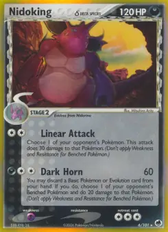 Nidoking δ (Dragon Frontiers 6/101)