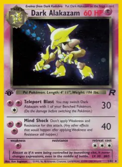 Dark Alakazam (Team Rocket 1/82)