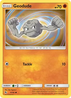Geodude (Hidden Fates 33/68)