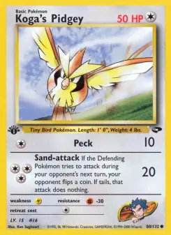 Koga's Pidgey (Gym Challenge 80/132)