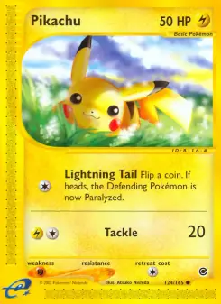 Pikachu (Expedition Base Set 124/165)