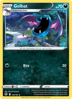 Golbat (Silver Tempest 104/195)