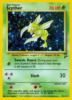 Scyther (Base Set 2 17/130)