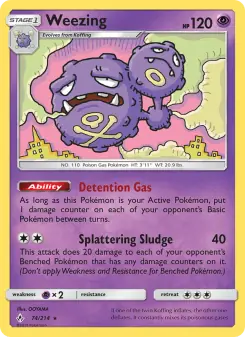 Weezing (Unbroken Bonds 74/214)