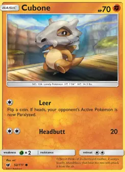 Cubone (Crimson Invasion 52/111)
