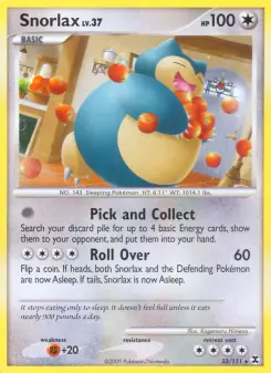 Snorlax (Rising Rivals 33/111)