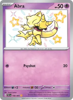 Abra (Paldean Fates 148/91)