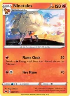 Ninetales (Sword & Shield 23/202)