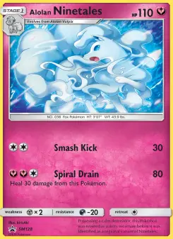 Alolan Ninetales (SM Black Star Promos SM128)