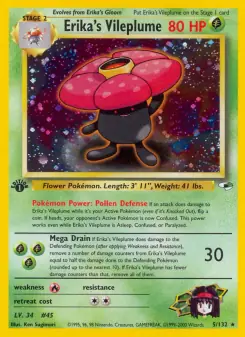 Erika's Vileplume (Gym Heroes 5/132)