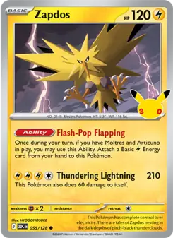 Zapdos (30th Celebration 055/128)