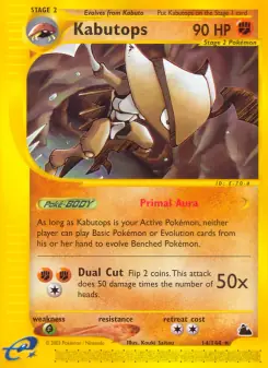Kabutops (Skyridge 14/144)
