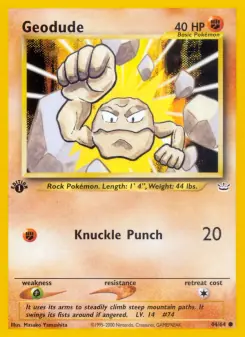 Geodude (Neo Revelation 44/64)