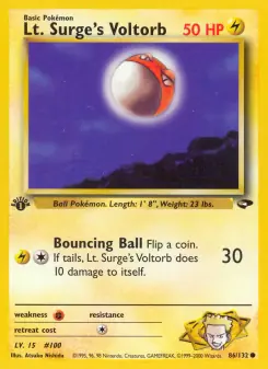 Lt. Surge's Voltorb (Gym Challenge 86/132)