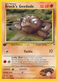 Brock's Geodude (Gym Heroes 38/132)