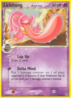 Lickitung δ (Dragon Frontiers 19/101)